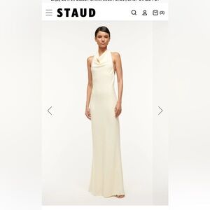 STAUD Giuseppe Dress in Sub Faded Daisy Size XS